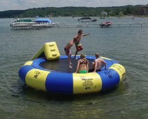 Traverse Bay Water Trampoline Rental